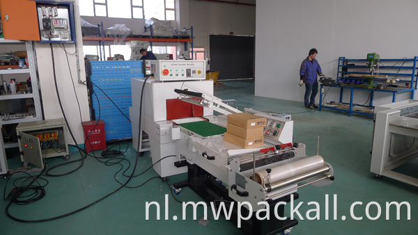 Semi-automatische warmteafdichting Krimpfoliemachine door POF-materiaal, leverancier van krimpverpakkingsmachines;